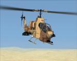 FSX Stargate Studios Bell AH-1J Iranian Army Aviation Textures